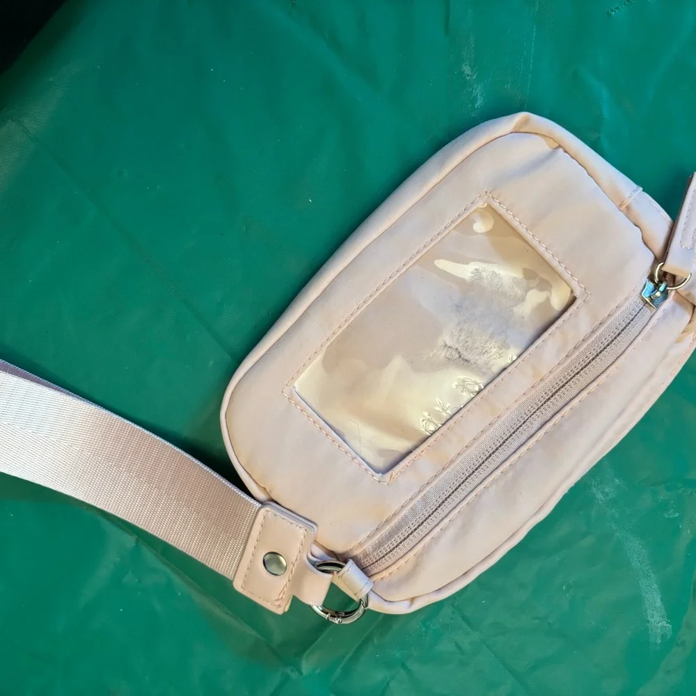 Pink Wristlet bag purse wallet travel party ID gifts holiday sport work preppy
